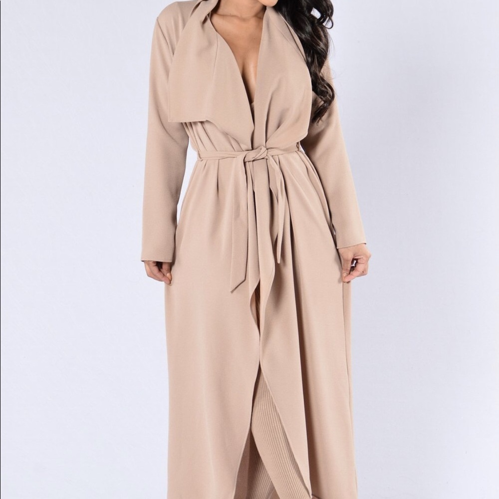 Mauve Duster Jacket
